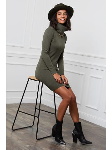L'armoire de Suzette Sukienka dzianinowa w kolorze khaki