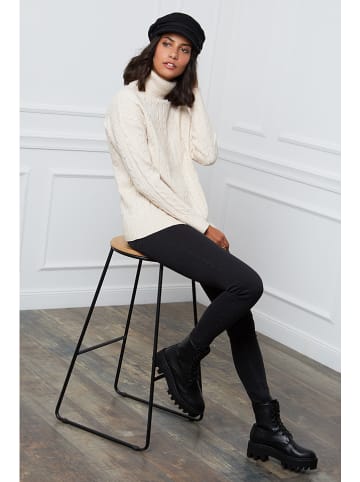 L'armoire de Suzette Rollkragenpullover in Creme