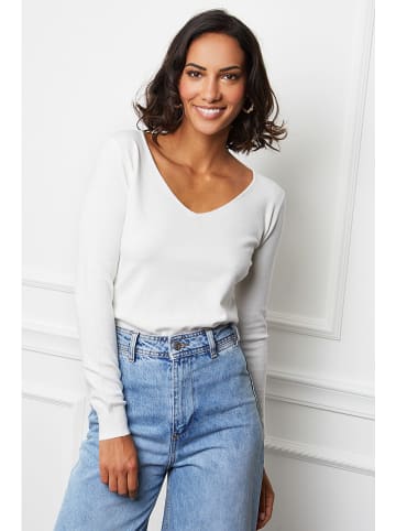 L'armoire de Suzette Pullover in Weiß
