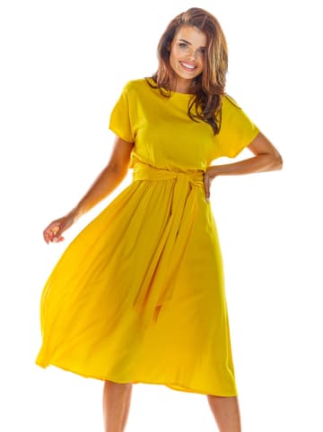 Awama Kleid in Gelb