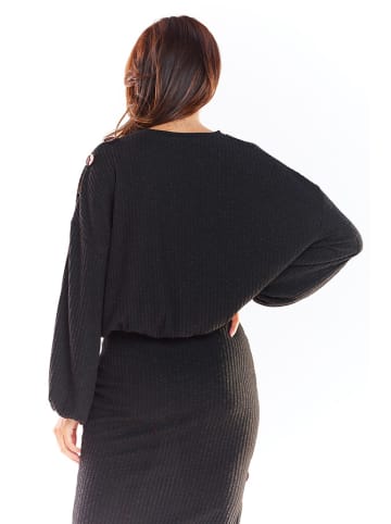 Awama Pullover in Schwarz