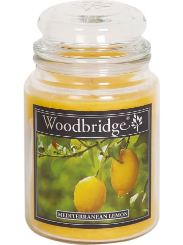 Woodbridge Geurkaars "Mediterranean Lemon" geel - 565 g