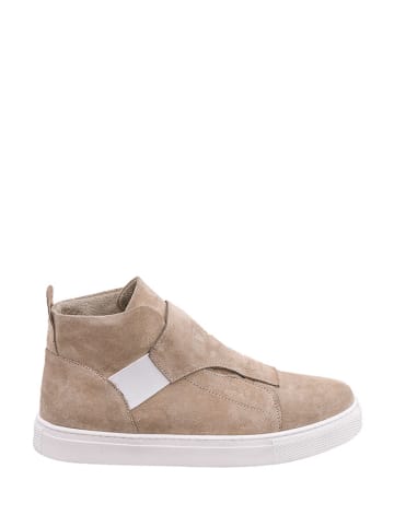 Noosy Leren sneakers beige