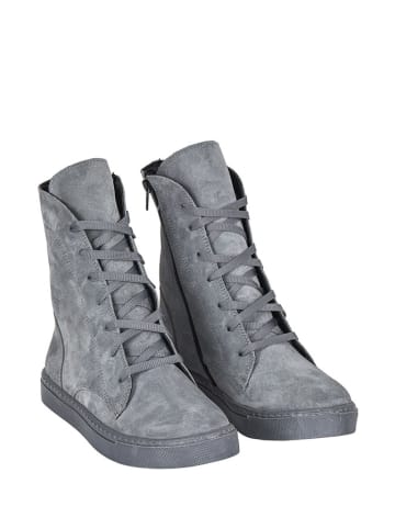 Noosy Leren boots grijs