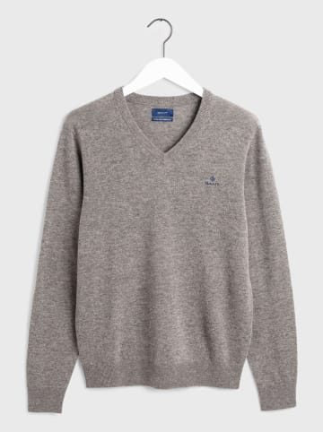 Gant Wollpullover in Taupe