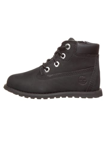 Timberland Leren boots "Pokey Pine 6In" zwart
