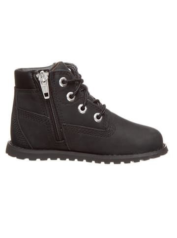 Timberland Leren boots "Pokey Pine 6In" zwart