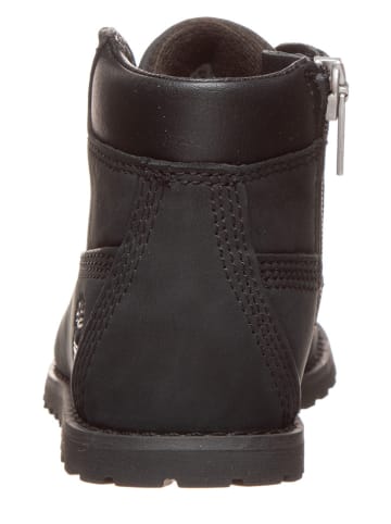Timberland Leder-Boots "Pokey Pine 6In" in Schwarz