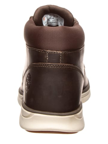 Timberland Leder-Sneakers "Bradstreet" in Oliv