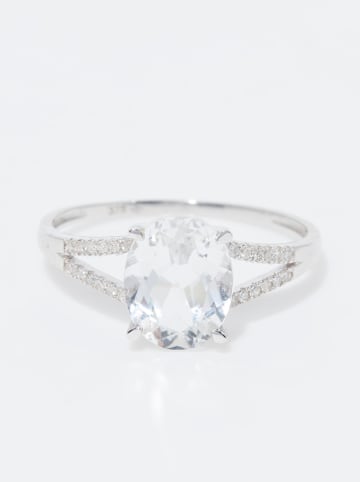 DIAMOND & CO Weißgold-Ring "Miri" mit Diamanten