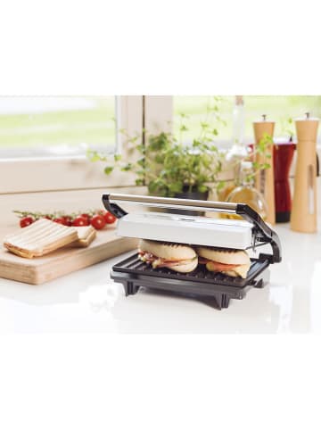 bESTRON Panini-Kontaktgrill "Viva Italia" in Weiß