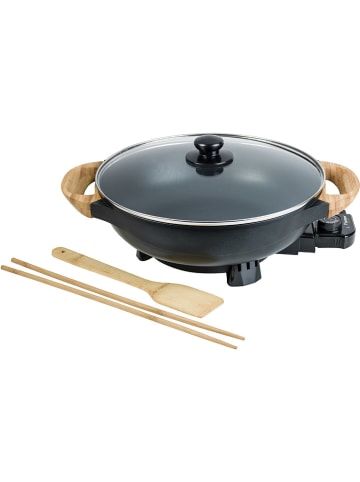 bESTRON Elektrische wok "Asia Lounge" zwart