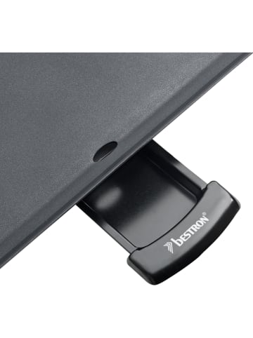 bESTRON Teppanyaki-grillplaat "Funcooking" zwart