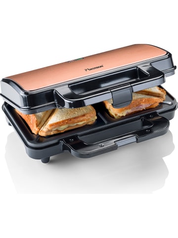 bESTRON Tostiapparaat "Copper Collection" koperkleurig/zwart