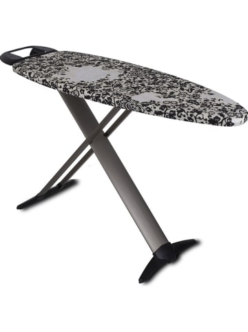 Kitchen Move Strijkplank "Tiffany" zwart - (B)130 x (H)100 x (D)47 cm