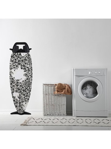 Kitchen Move Deska "Tiffany" w kolorze czarnym do prasowania - 130 x 100 x 47 cm