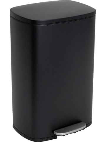 Kitchen Move Treteimer "Admiral" in Schwarz - 50 l