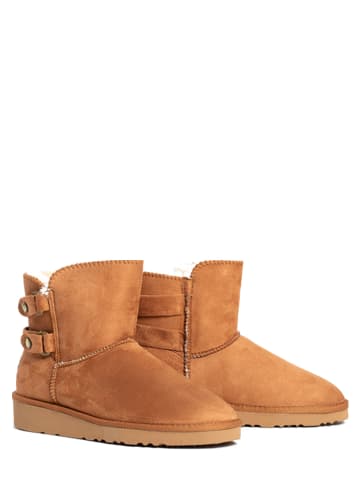 Blackfield Winterboots "Oceana" in Hellbraun