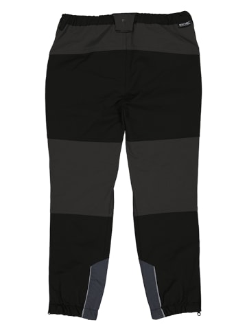 Regatta Spodnie funkcyjne "Tech Mountain" w kolorze czarno-szarym