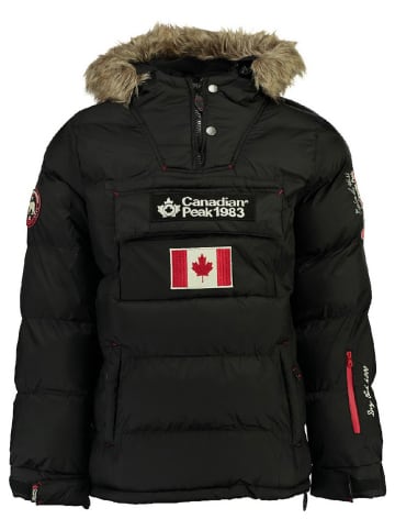 Canadian Peak Kurtka zimowa "Borneak" w kolorze czarnym