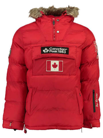 Canadian Peak Kurtka zimowa "Borneak" w kolorze czerwonym