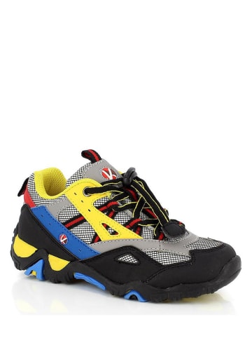 Kimberfeel Laufschuhe "Bonobo" in Grau/ Gelb/ Blau