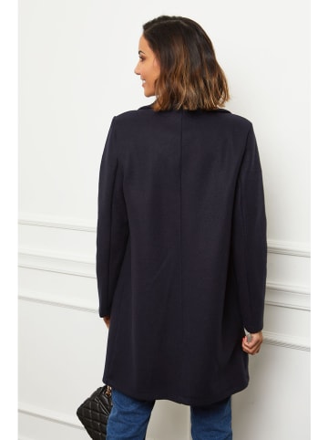 Le Comptoir du Manteau Tussemnantel donkerblauw - recht