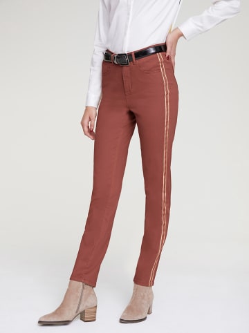 Heine Jeans - Regular fit - in Rot/ Braun