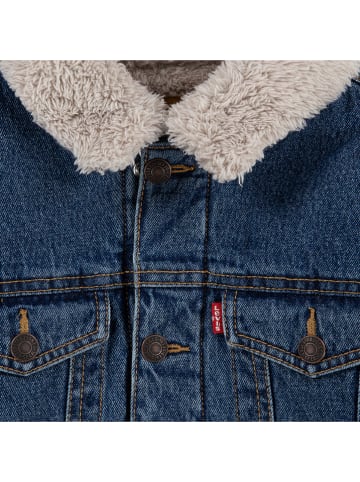 Levi's Kids Kurtka dżinsowa w kolorze niebieskim