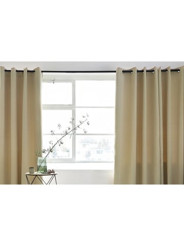 Lifa Living Ösenvorhang in Beige