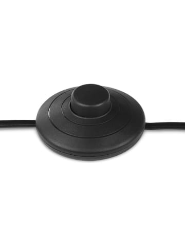 Lifa Living Lampa stojąca "Oslo" w kolorze czarnym - wys. 134 cm