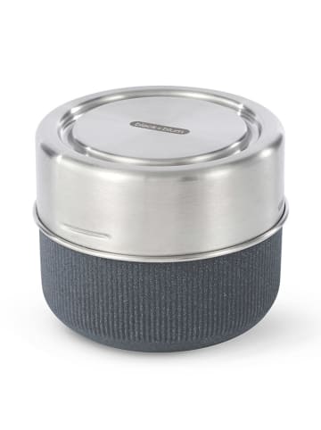 Black+Blum Lunchkom grijs/zilverkleurig - 600 ml