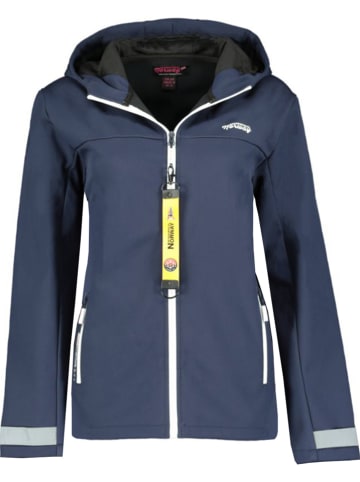 Geographical Norway Kurtka softshellowa "Tanya" w kolorze granatowym