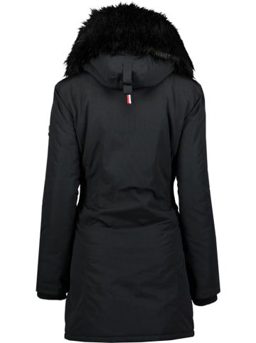 Geographical Norway Wintermantel "Corta" in Schwarz