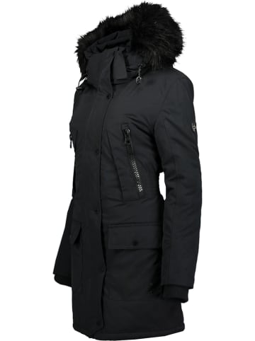 Geographical Norway Wintermantel "Corta" in Schwarz