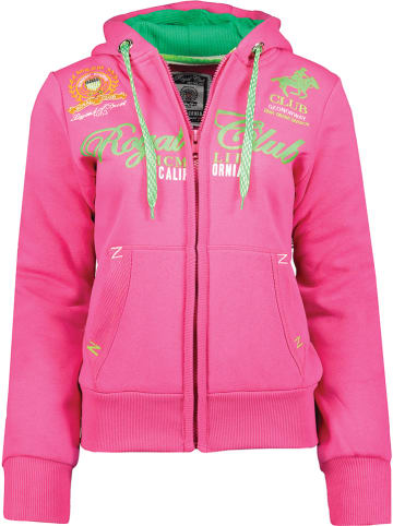 Geographical Norway Sweatjacke "Fanille" in Pink
