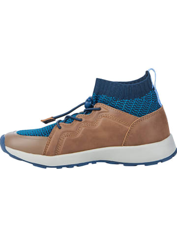 finkid Sneakers "Loikka" lichtbruin/petrol