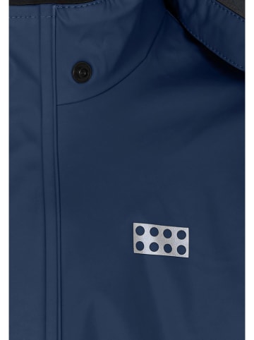 LEGO Kurtka przeciwdeszczowa "Lwjipe 708" w kolorze granatowym