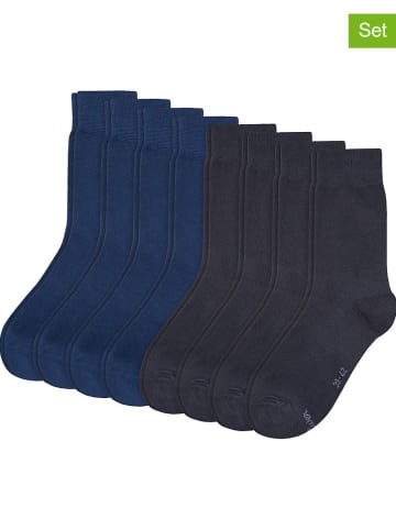 s.Oliver 8er-Set: Socken in Dunkelblau