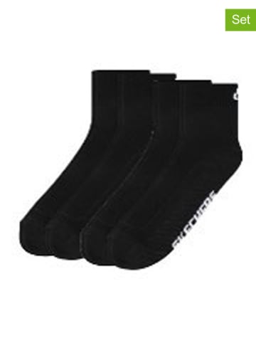 Skechers 4er-Set: Socken in Schwarz