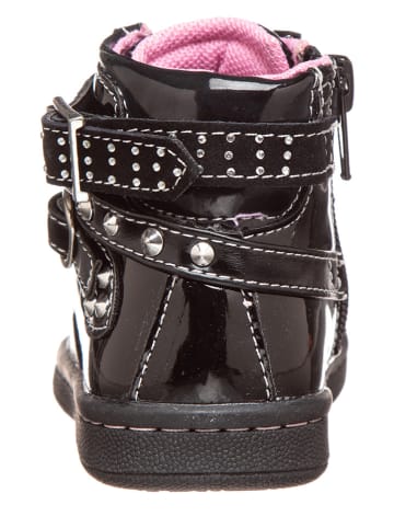 Primigi Leder-Sneakers in Schwarz