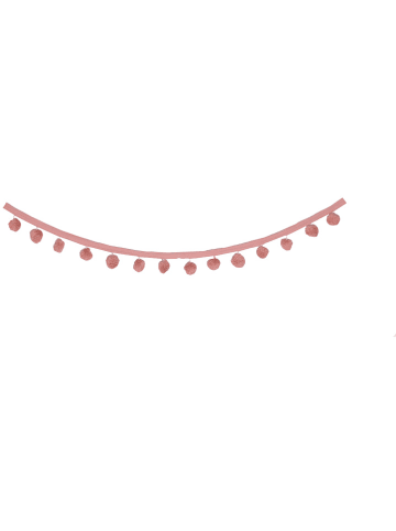 little nice things Girlanda w kolorze jasnoróżowym - dł. 150 cm