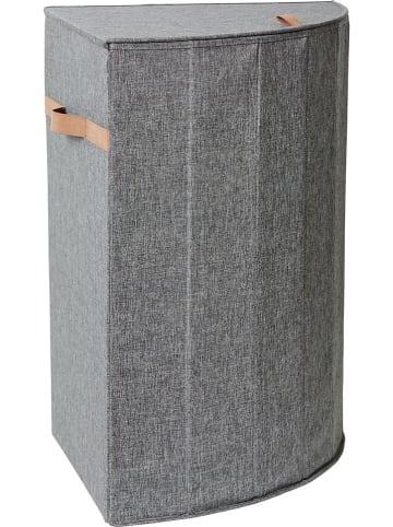 STORE IT Wäschesammler "Corner" in Grau - (B)40 x (H)60 x (T)40 cm