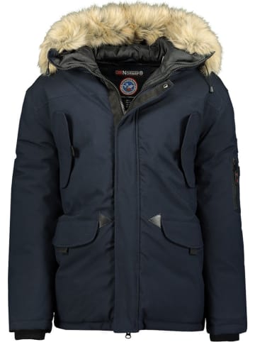 Geographical Norway Kurtka zimowa "Bernar" w kolorze granatowym