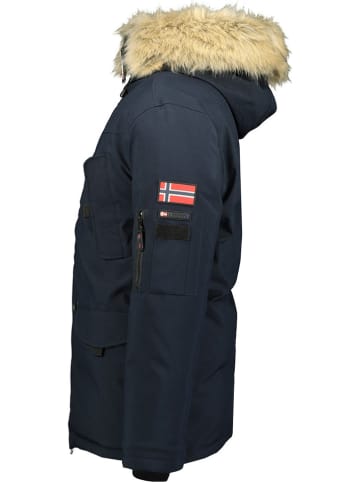 Geographical Norway Kurtka zimowa "Bernar" w kolorze granatowym