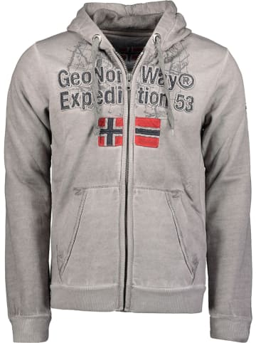Geographical Norway Bluza "Gimdo" w kolorze jasnoszarym
