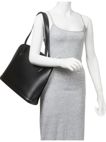 Louis Vuitton Tweedehands leren schoudertas "Lussac" zwart - (B)38 x (H)30 x (D)10 cm