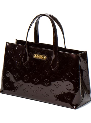 Louis Vuitton Henkeltasche "Wilshire PM" in Dunkelbraun - (B)30 x (H)17,5 x (T)11 cm
