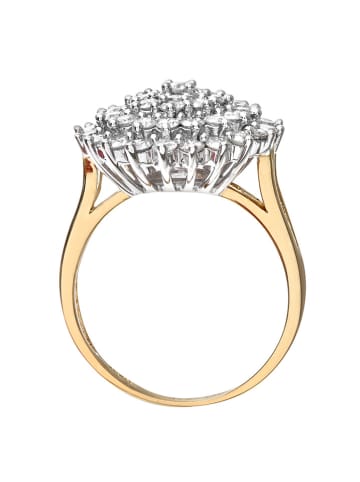 Diamant Exquis Gouden ring met diamanten