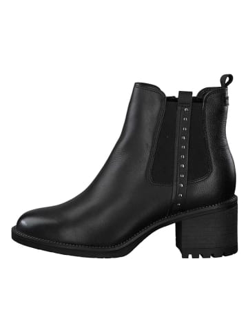Tamaris Leren chelseaboots zwart